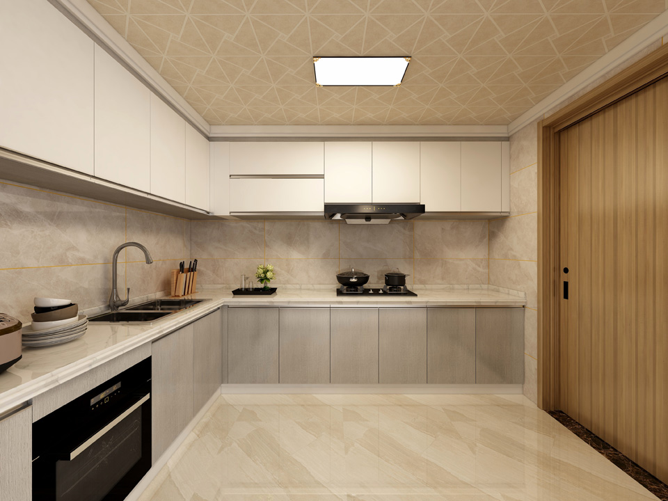 雪山白生态板-板材全屋定制案例