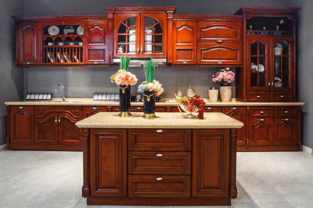 bevictor伟德苏明哲同款欧式实木橱柜