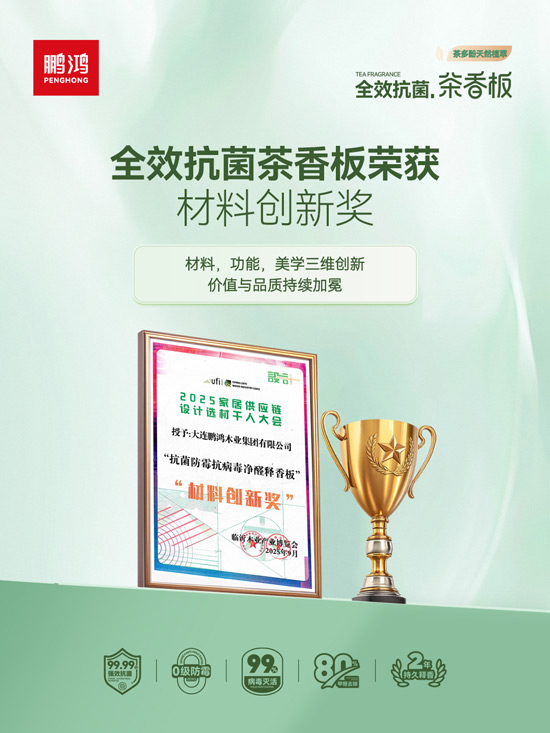 bevictor伟德板材质料立异奖